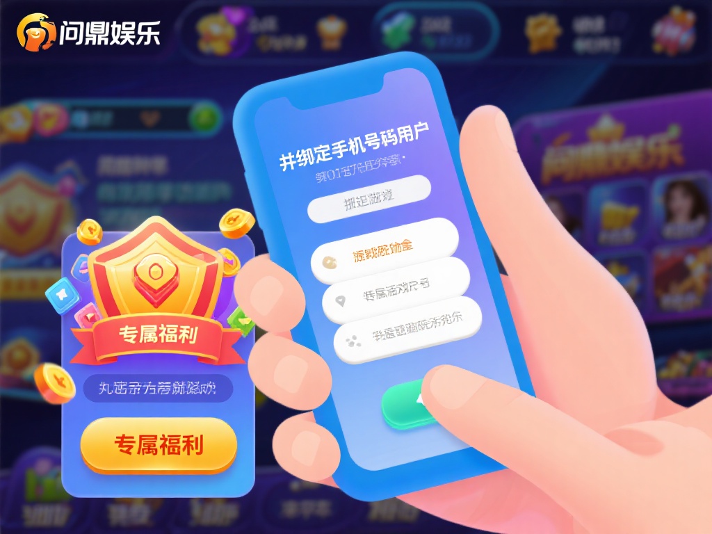 更值得一提的是，问鼎娱乐还为绑定手机号的用户提供了