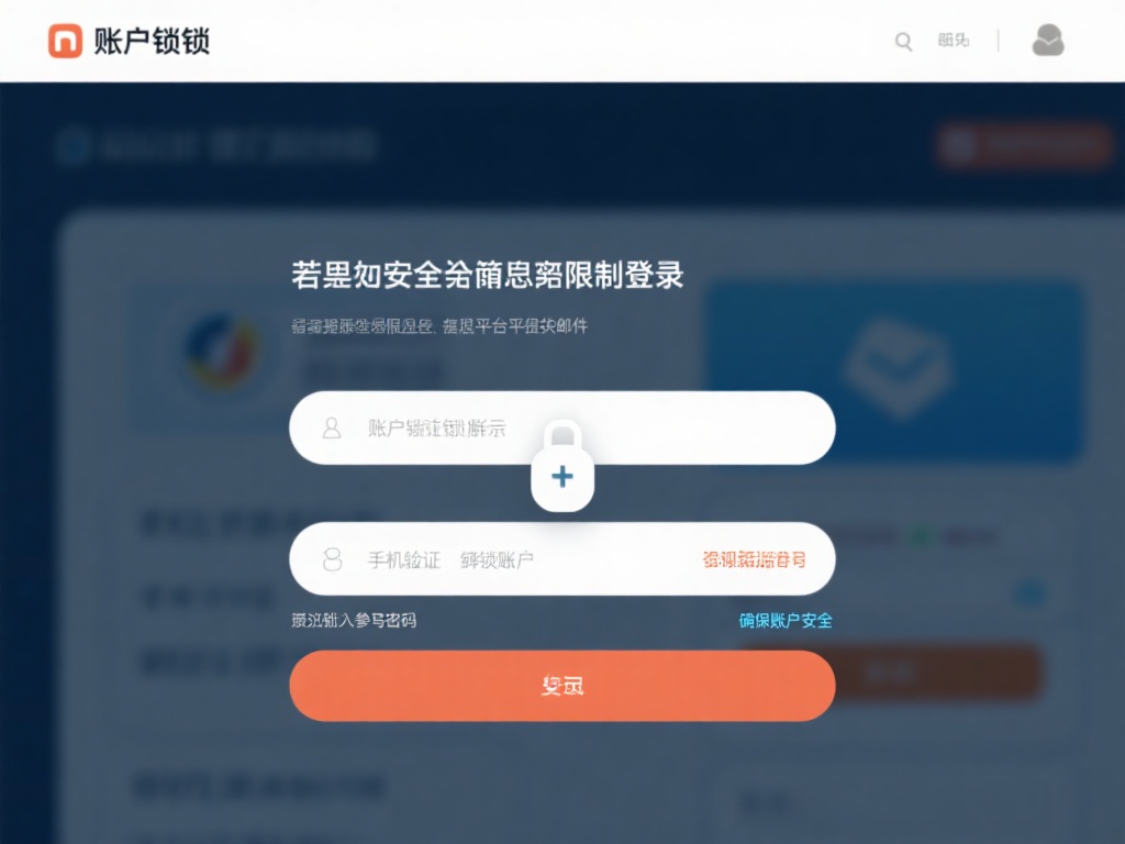 账户被锁定的解决：若因安全原因被限制登录，通常需要